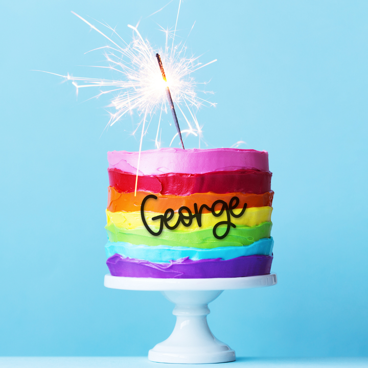 Custom Acrylic Cake Charm