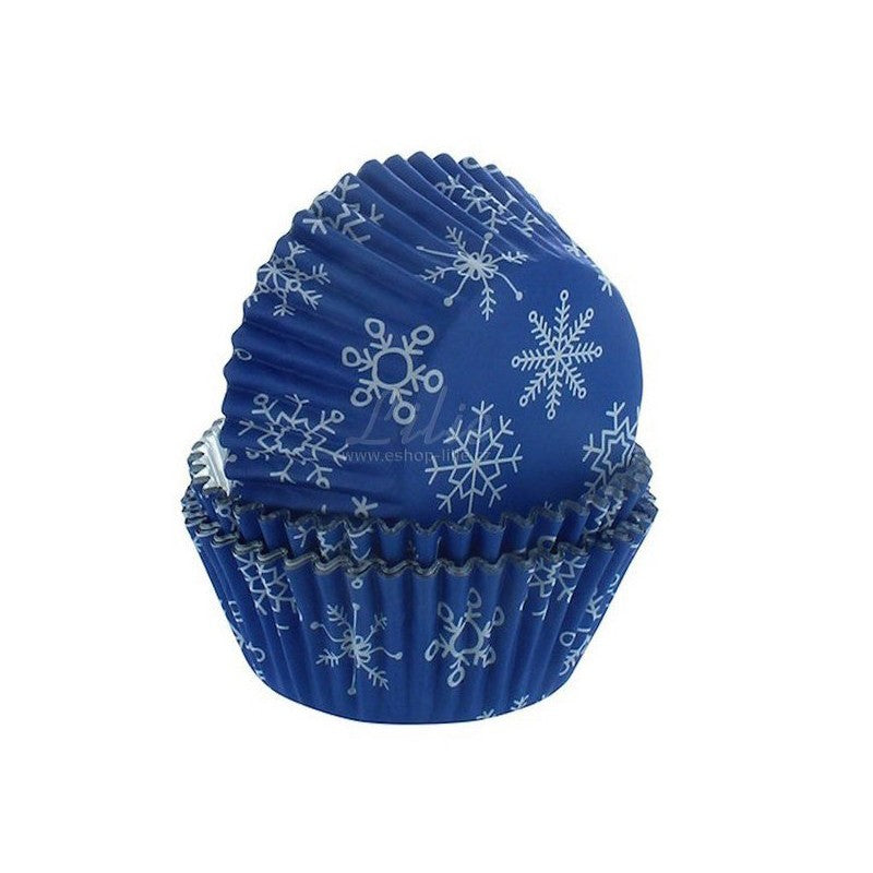 PME Foil Baking Cups - Snowflakes