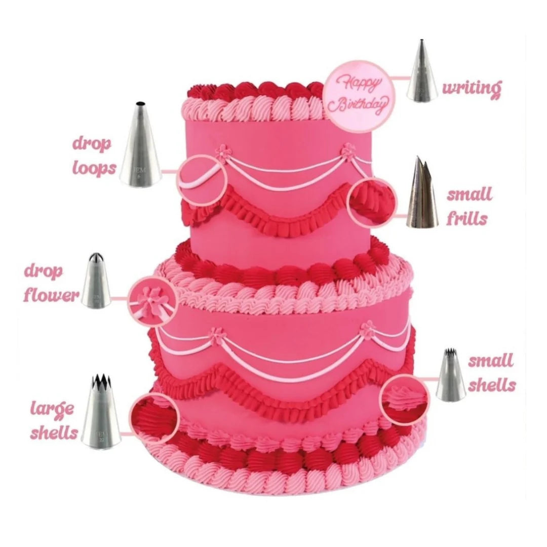 PME Vintage Collection Piping Tips Set