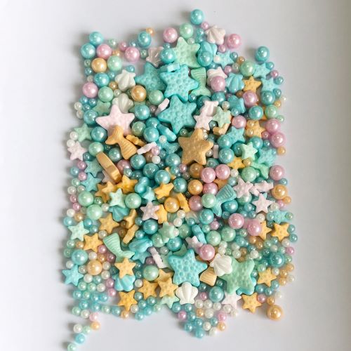 Arcoiris Sea Life Star Sprinkles 80g