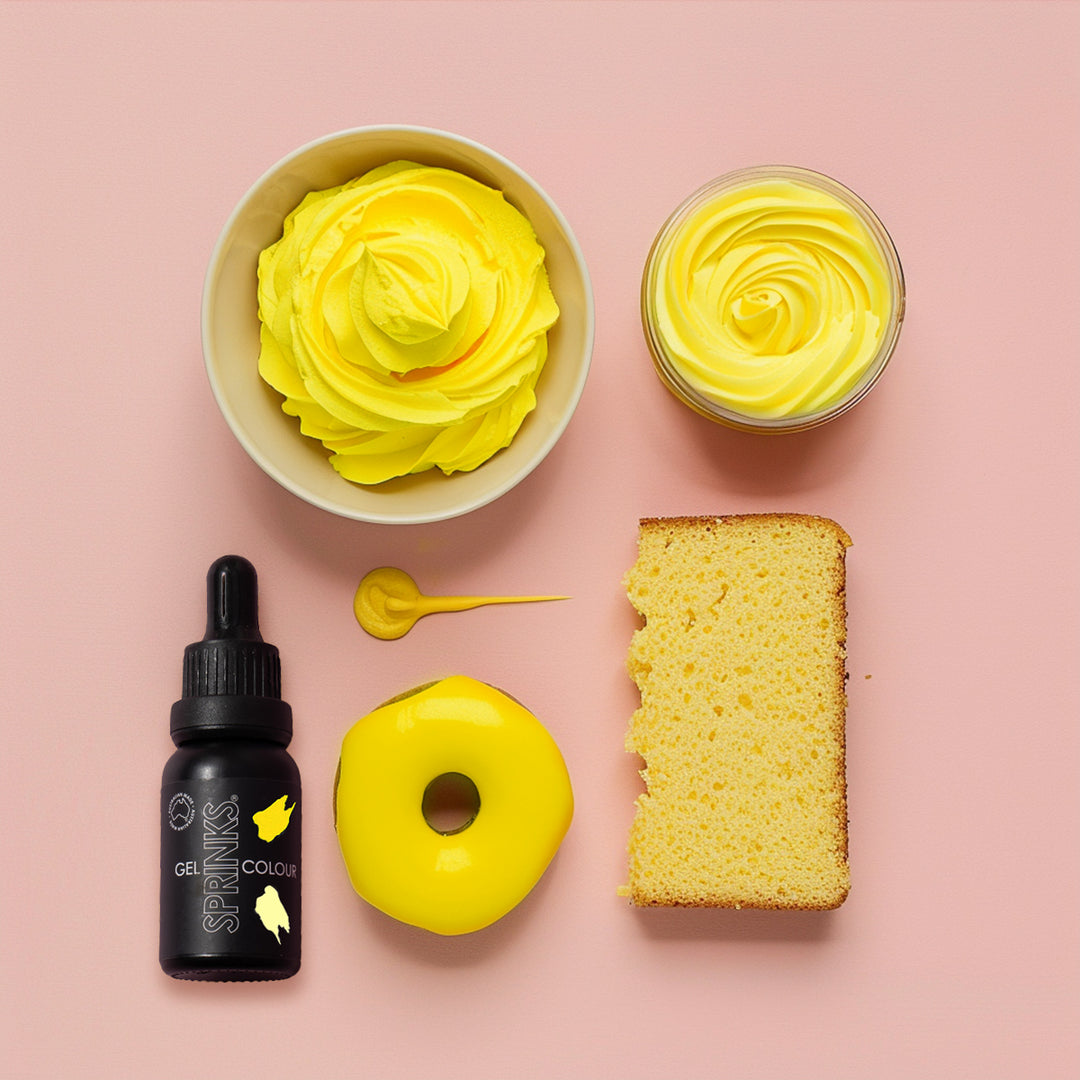 Sprinks Gel Colour - Lemon Yellow