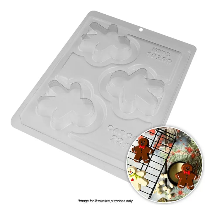 BWB Gingerbread Man Chocolate Mould