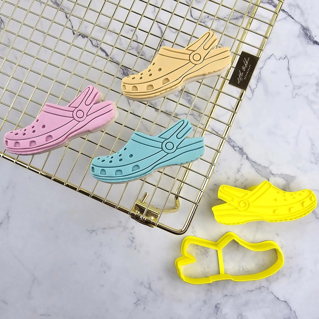 Custom Cookie Cutters Cutter and Embosser - Crocs
