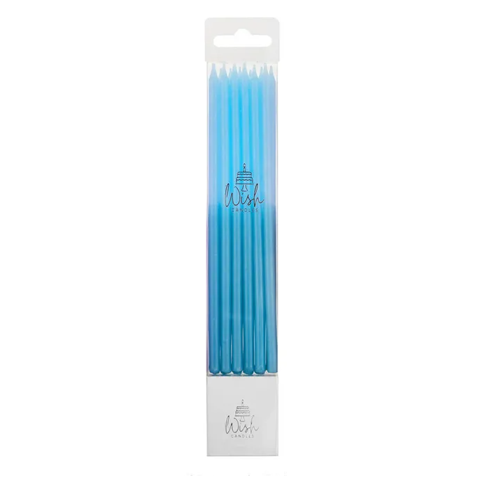 Wish Colour Block Candles - Blue
