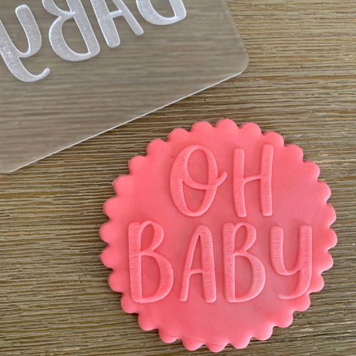 CW Raised Stamp - Oh Baby #2