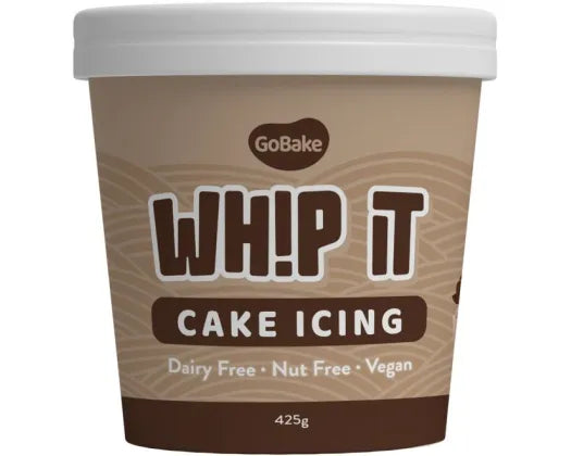 GoBake Whip It Cake Icing - Milk Choc