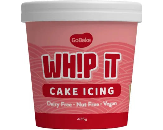 GoBake Whip It Cake Icing - Bright Red