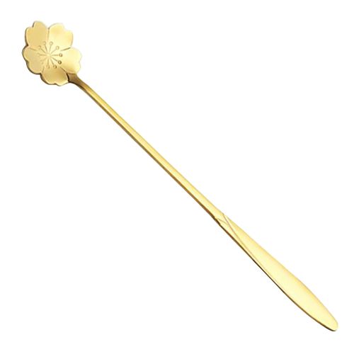 Gold Flower Sprinkle Spoon