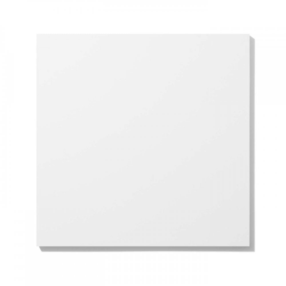 12" Square Cake Board 6mm - Matte White