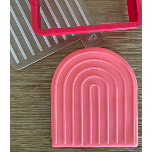 CW Cutter and Embosser Set - Modern Rainbow