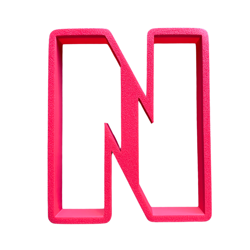 CW Large Letter Cookie Cutter - N