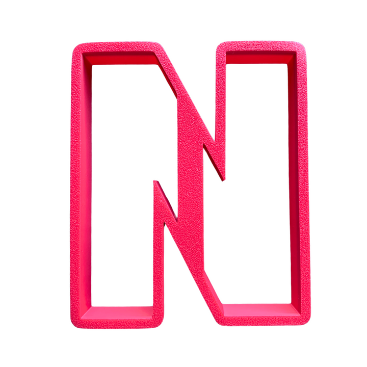 CW Large Letter Cookie Cutter - N