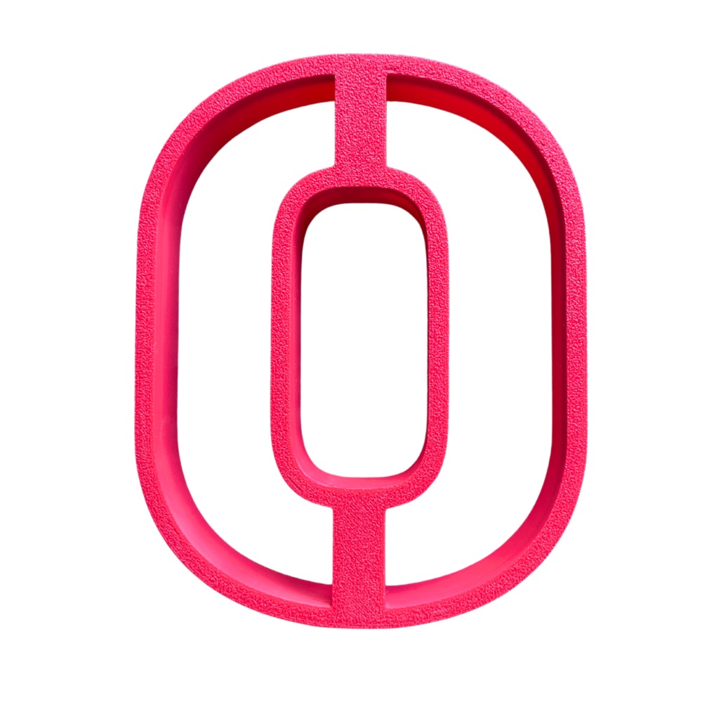 CW Large Letter Cookie Cutter - O