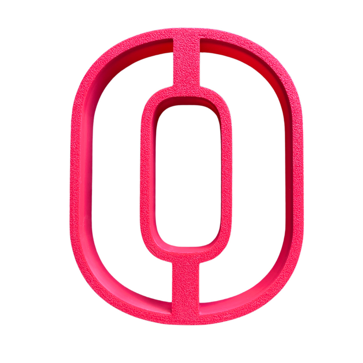 CW Large Letter Cookie Cutter - O