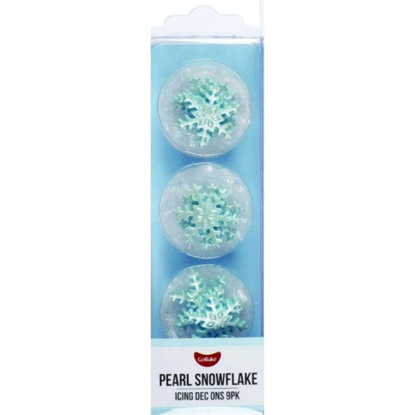 Go Bake Snowflake Icing Decorations