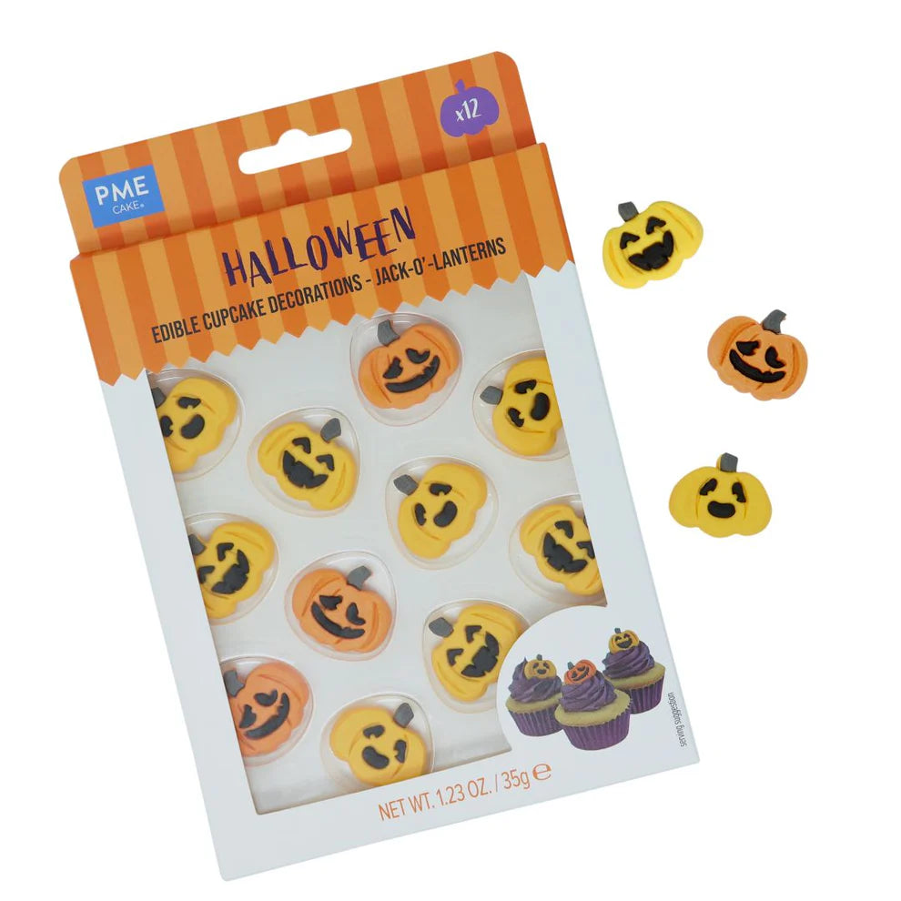 PME Halloween Pumpkins Icing Decorations