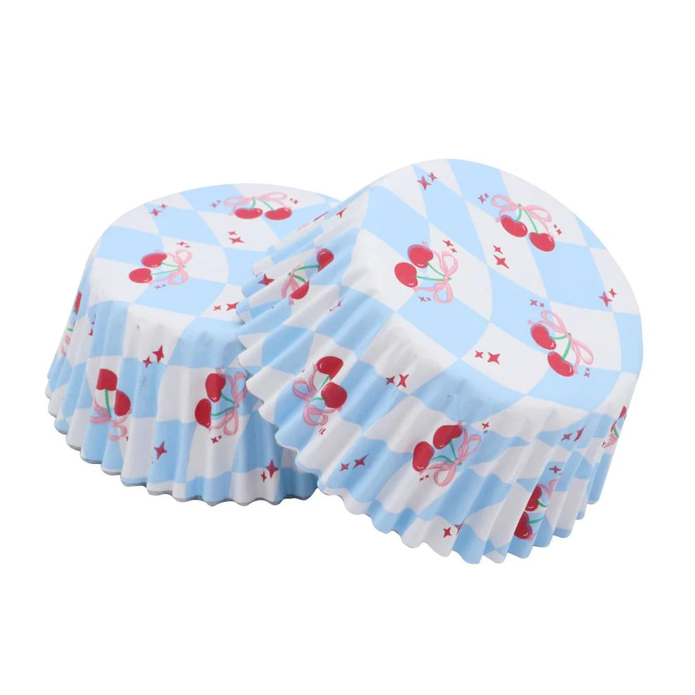 PME Cherry and Bow Baking Cups