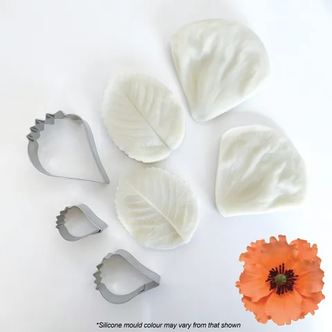 Poppy Cutter and Veiner Set