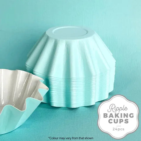 Bloom Baking Cups - Pastel Blue