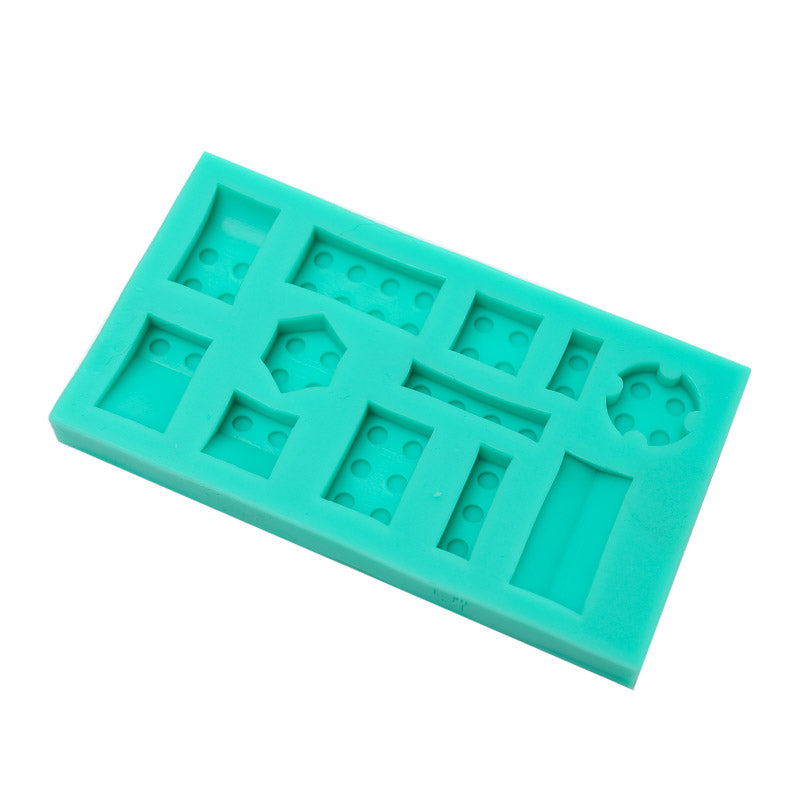 Sugar Crafty Lego Blocks Silicone Mould