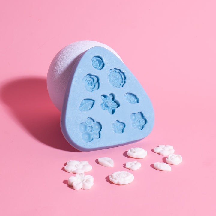 Sprinks Mixed Flowers Silicone Mould