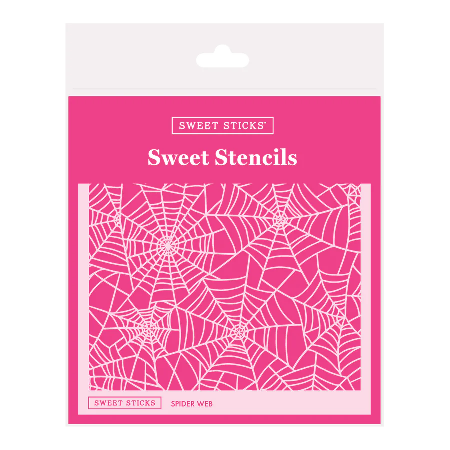 Sweet Sticks Sweet Stencil - Spiderweb