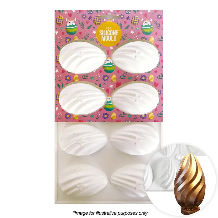 Swirl Egg Silicone Mould