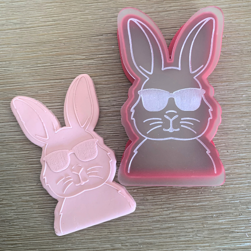 CW Cutter and Embosser Set - Rabbit in Sunglasses