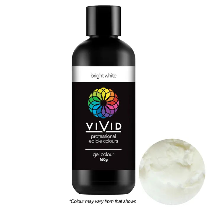 Vivid Gel Colour - Bright White 160g