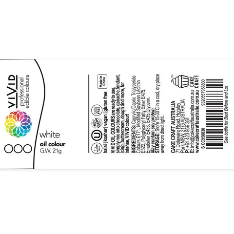 Vivid Oil Colour - Bright White