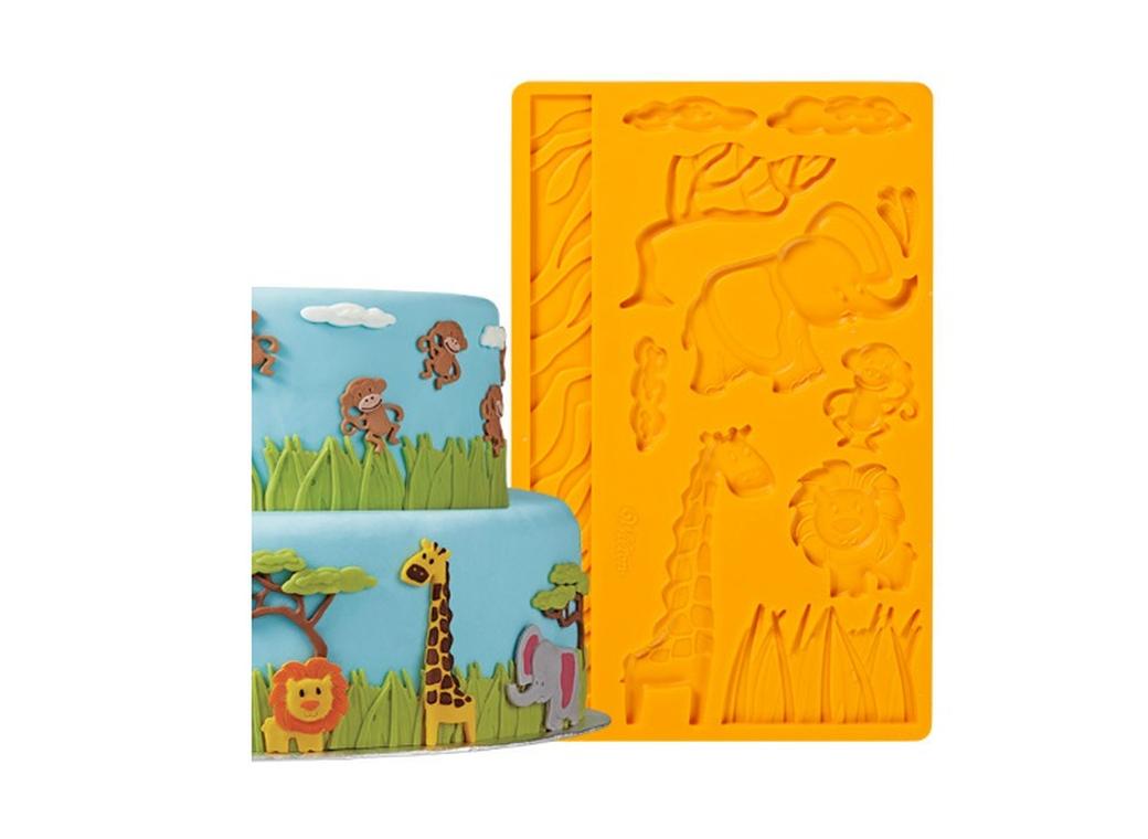 Wilton Jungle Silicone Mould