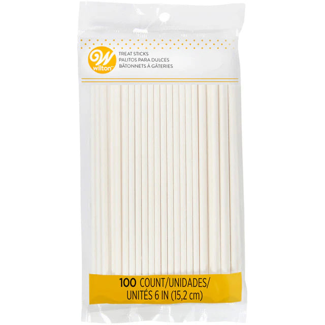 Wilton 6" Lollipop Sticks - Pack of 100