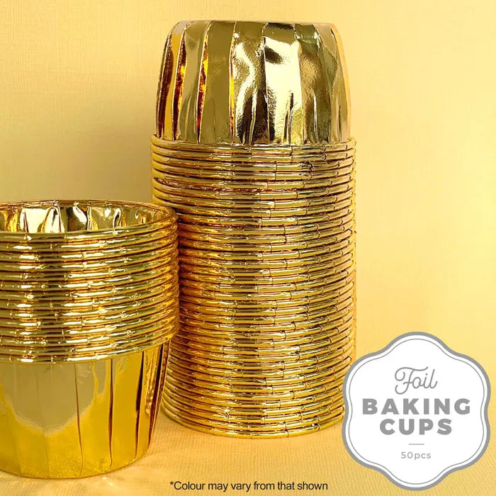 Wish Foil Baking Cups - Gold 50pk
