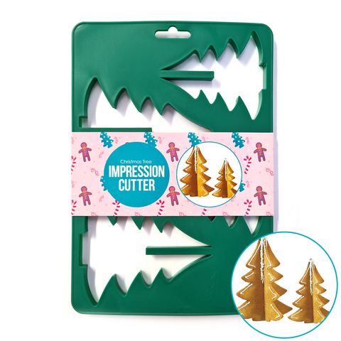 3D Christmas Tree Cookie Cutter