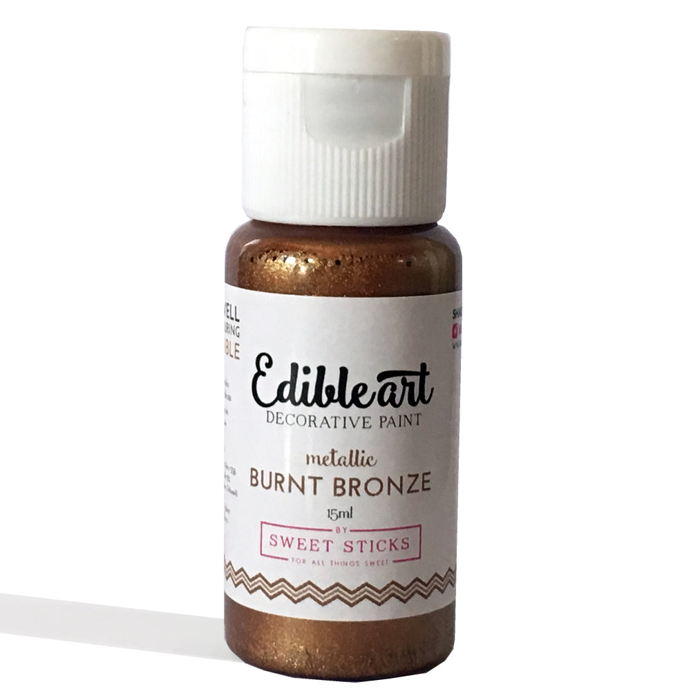 Edible Art Paint - Metallic Burnt Bronze