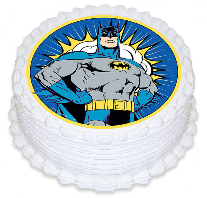 Edible Icing Cake Image - Batman