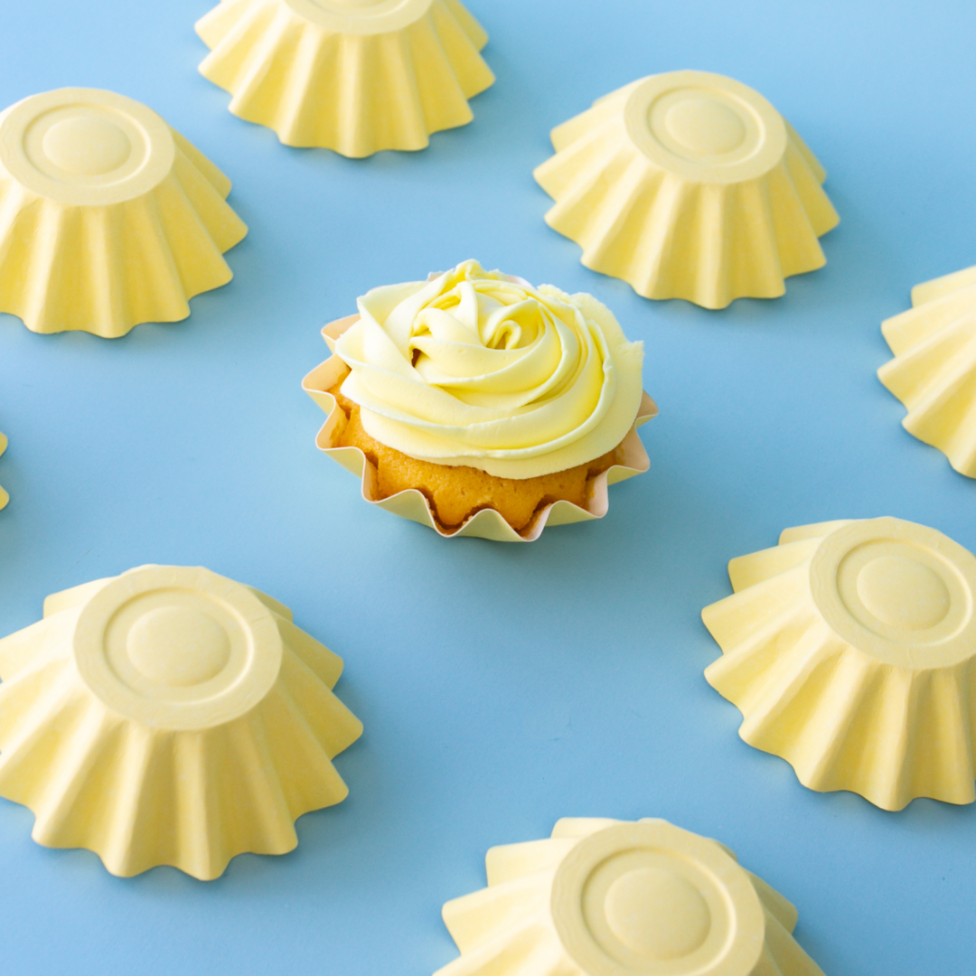 Bloom Baking Cups - Pastel Yellow