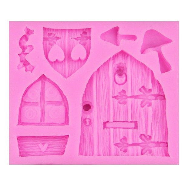 Cabin - Castle Details Silicone Mould