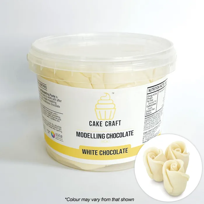 Cake Craft Modelling Chocolate White 1kg