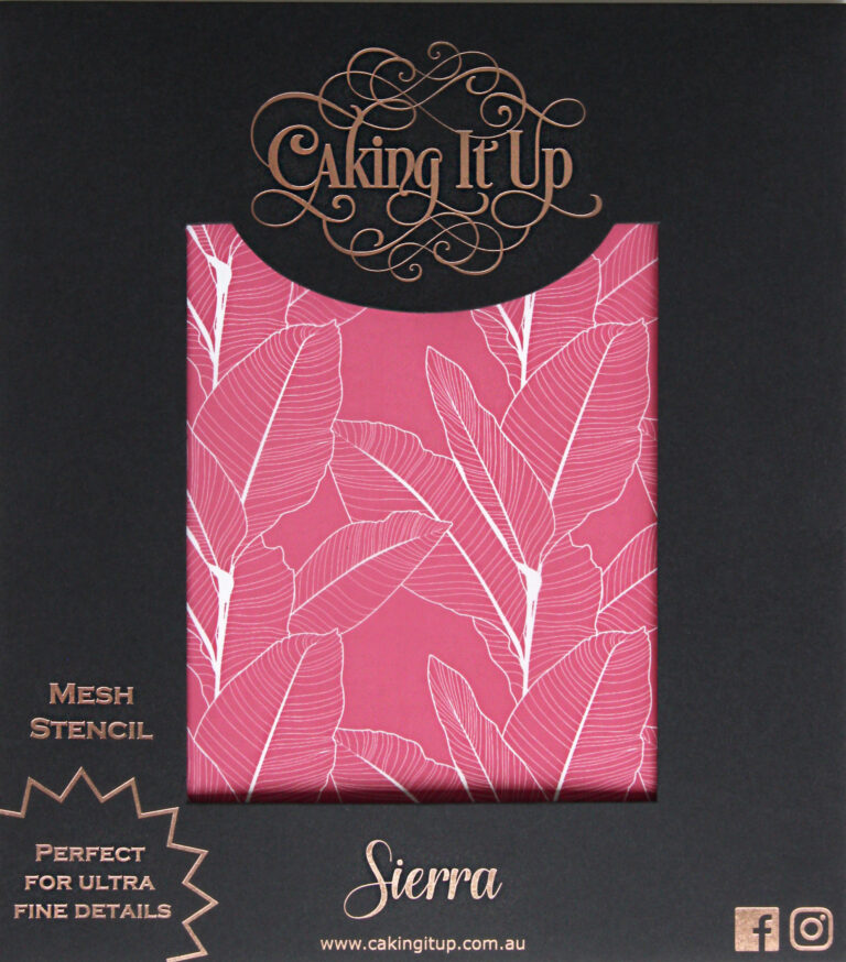 Caking It Up - Sierra Mesh Stencil