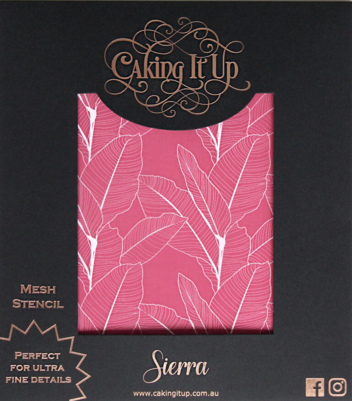 Caking It Up - Sierra Mesh Stencil
