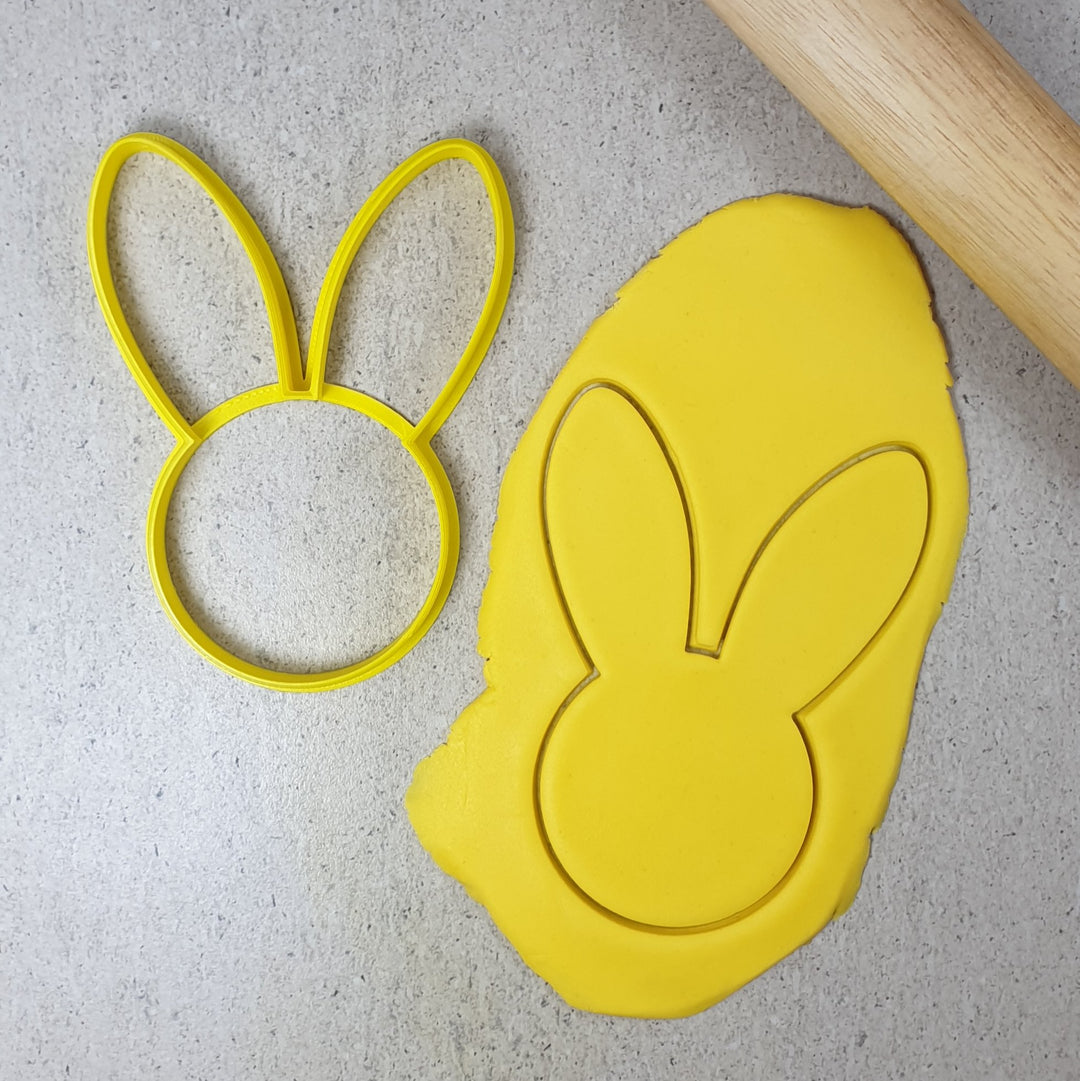 Custom Cookie Cutters - Bunny Ears Cookie Cutter