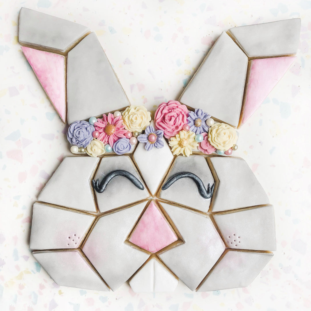 Custom Cookie Cutters -  Bunny Geo Multi Cutter