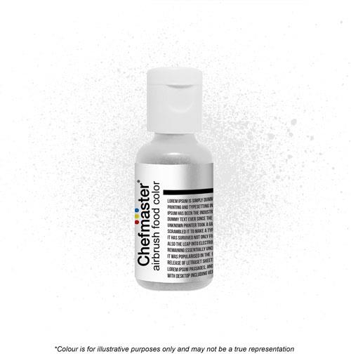 Chefmaster Airbrush Colour - Metallic Pearl White