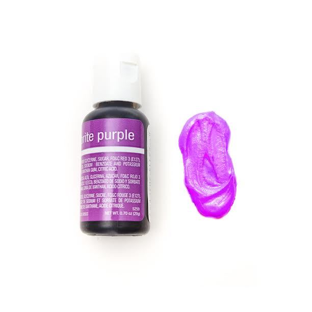 Chefmaster Gel Colour - Neon Brite Purple 20g
