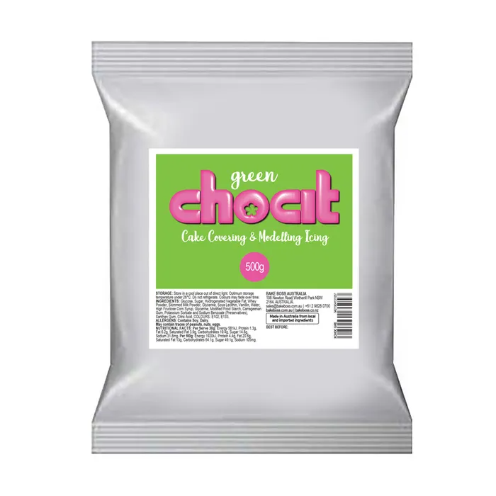 Chocit Modelling Chocolate - Green 500g