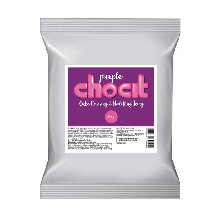 Chocit Modelling Chocolate - Purple 500g