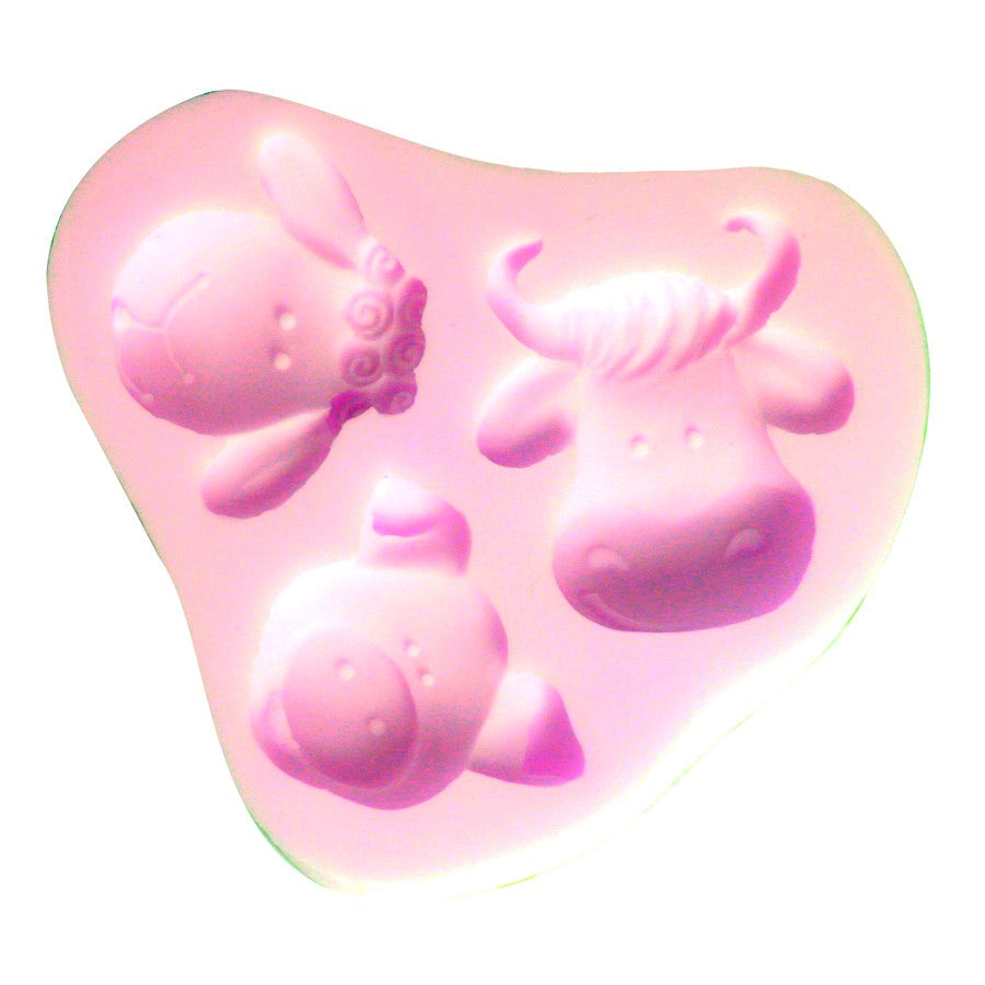 Farm Animals Silicone Mould