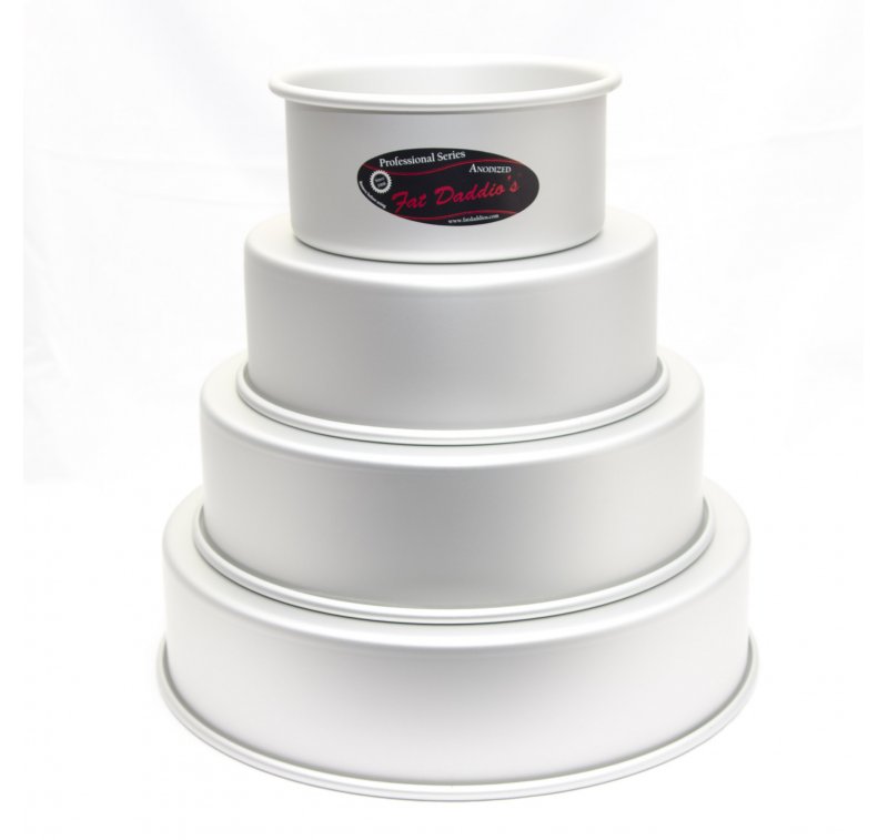 Fat Daddio's Pan Set of 4 (6-8-10-12" x 3" tall)