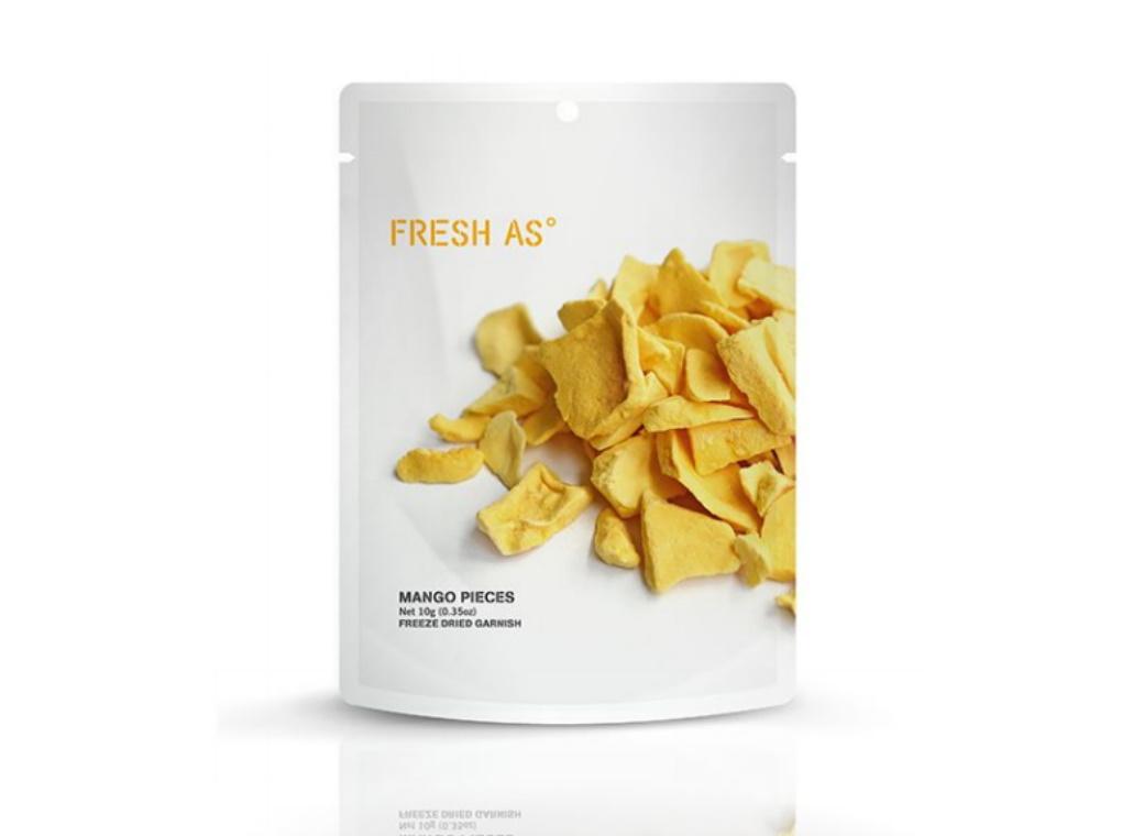 Fresh As Freeze Dried Fruit Garnish - Mango Pieces 10g